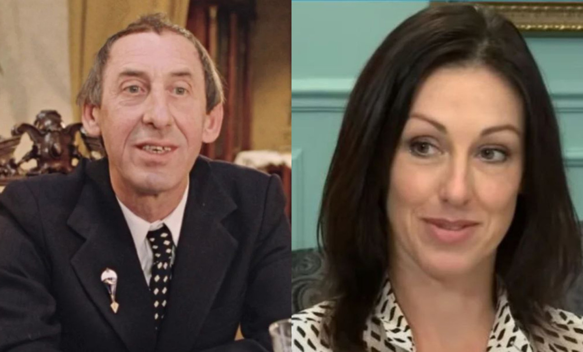 на фото Владимир Басов и дочь Елизавета