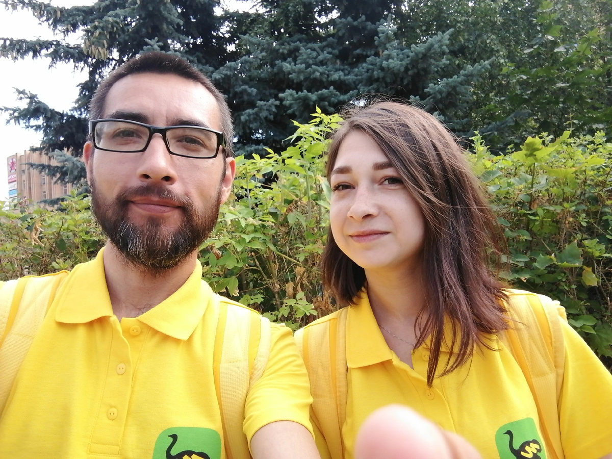 Курьеры Яндекс Еда