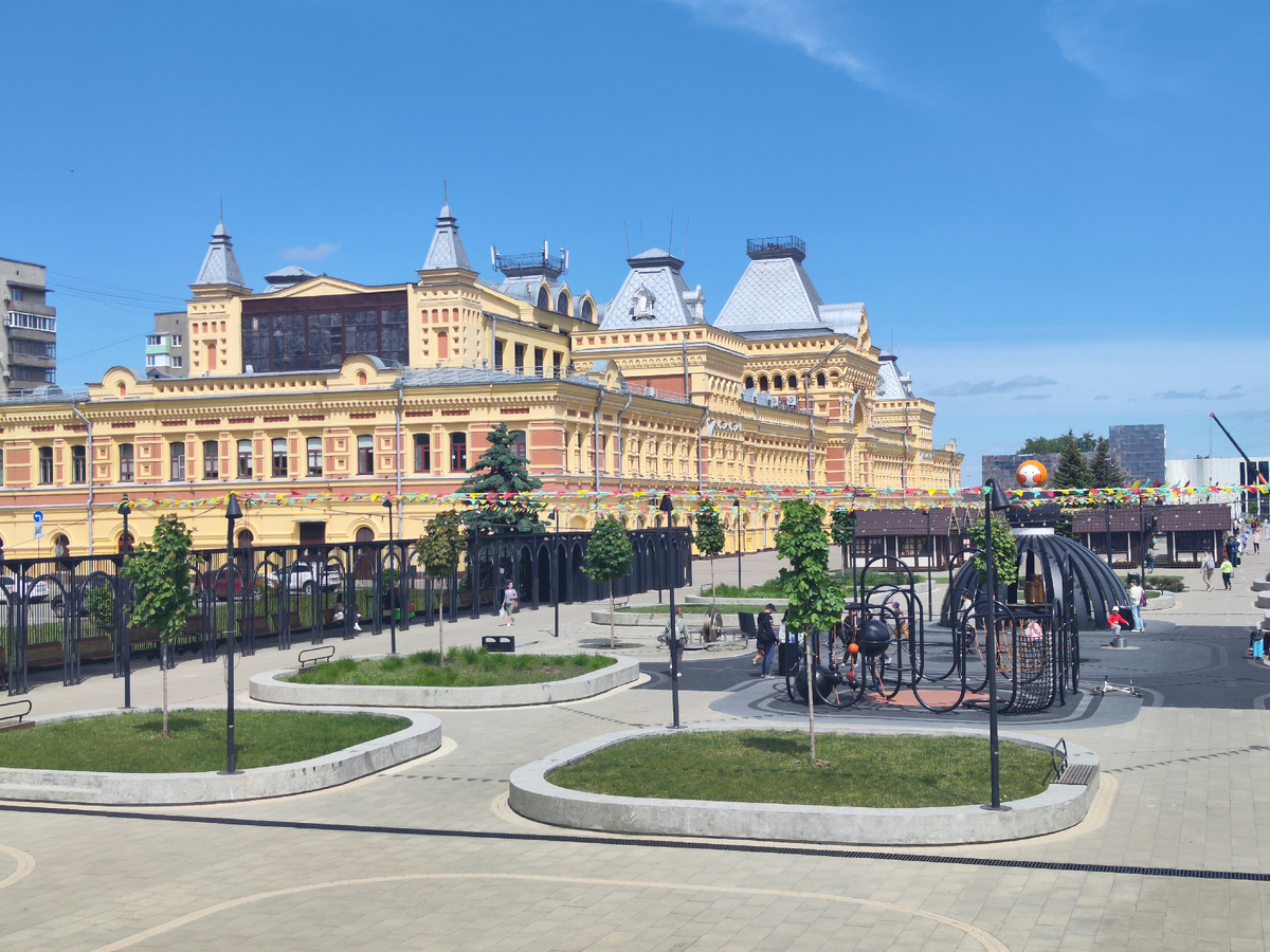 Главный ярмарочный дом. Источник: фото автора