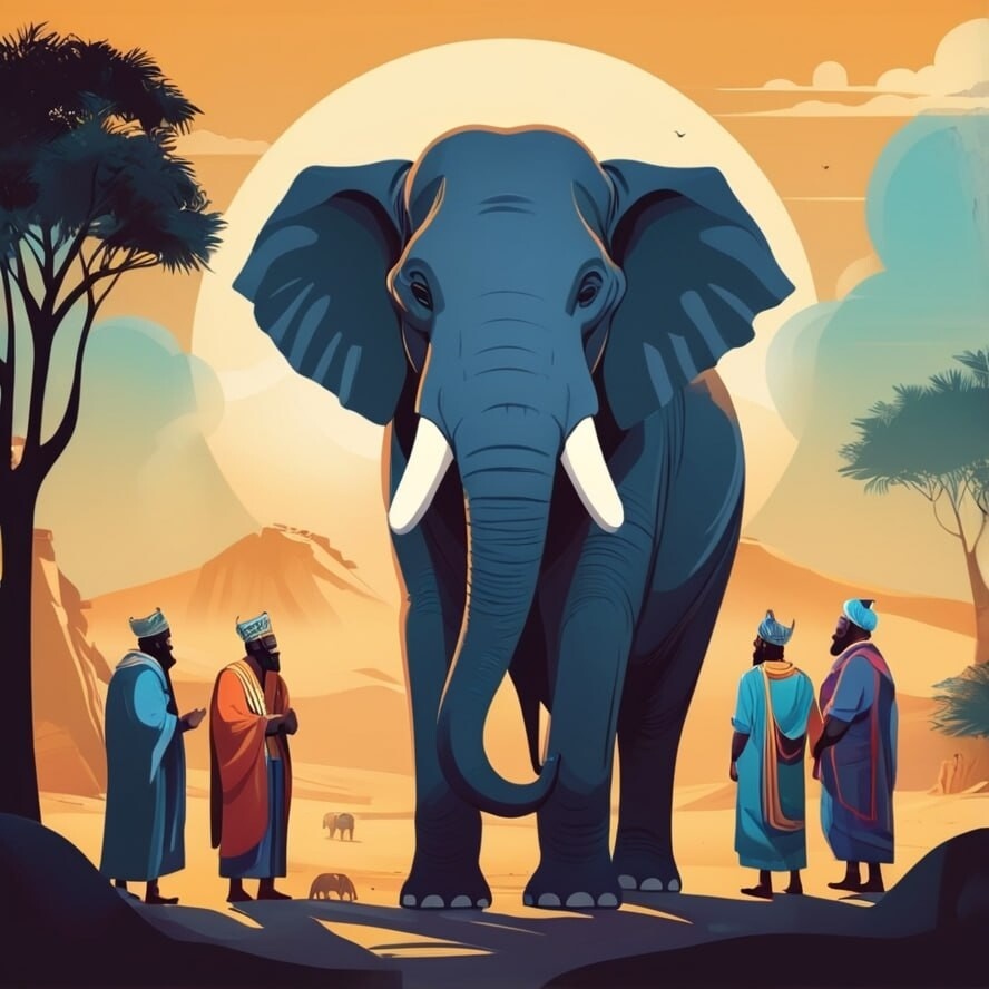 Притча о слоне и мудрецах