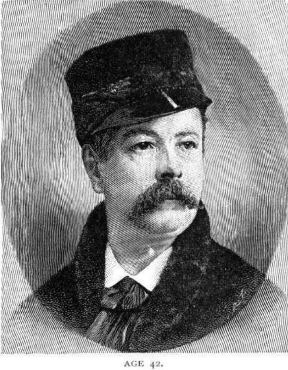 Чарльз Фредерик Ворт в возрасте 42 лет