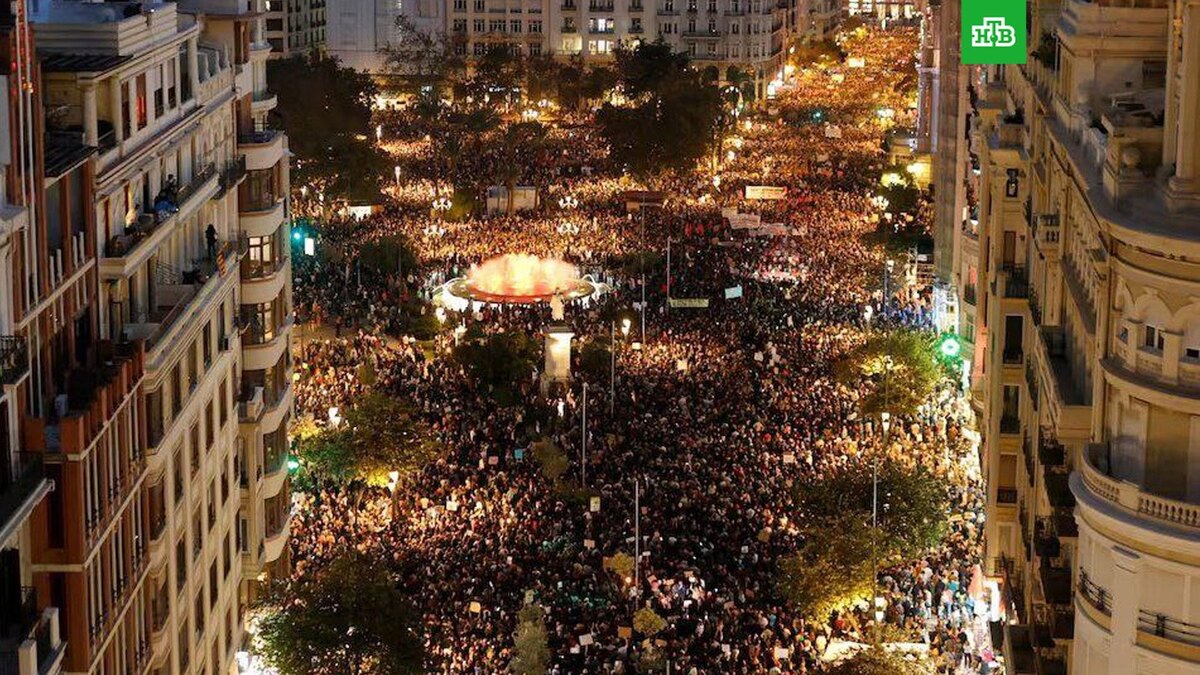    Акции протеста в Валенсии переросли в беспорядки