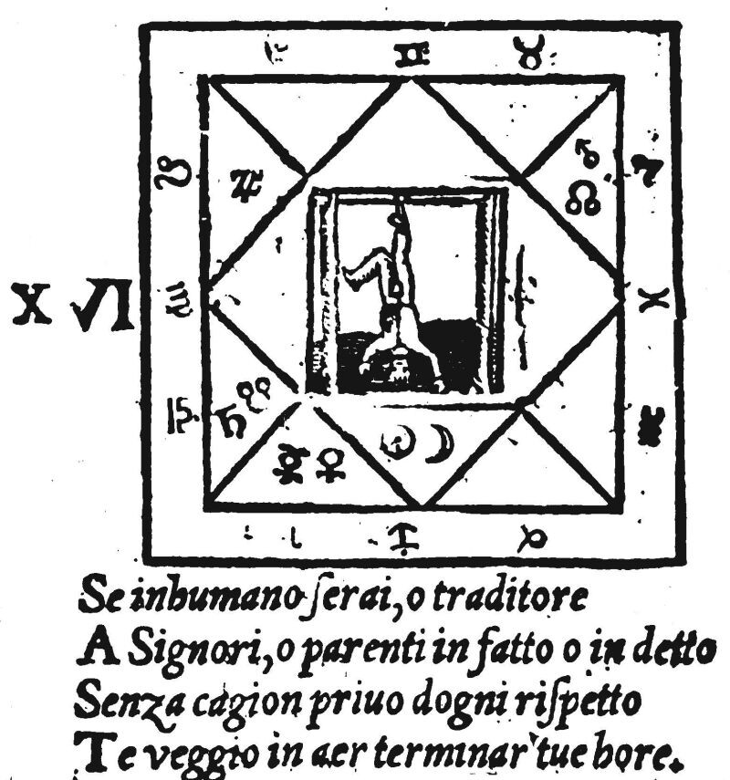 Фигура XVI из Triompho di Fortuna (1526)