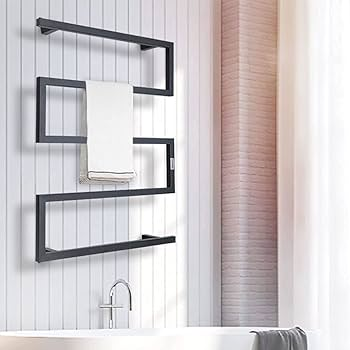 Черный полотенцесушитель