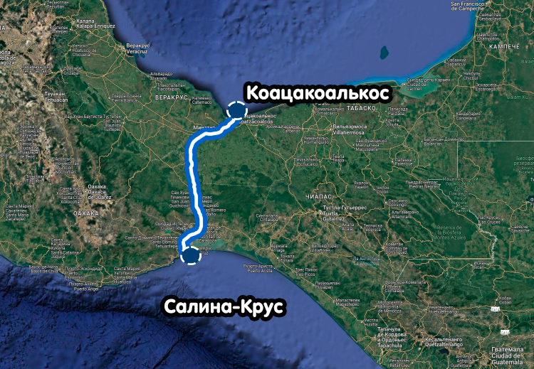 Порты по разные стороны от коридора