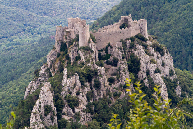 Руины крепости Монгесюр