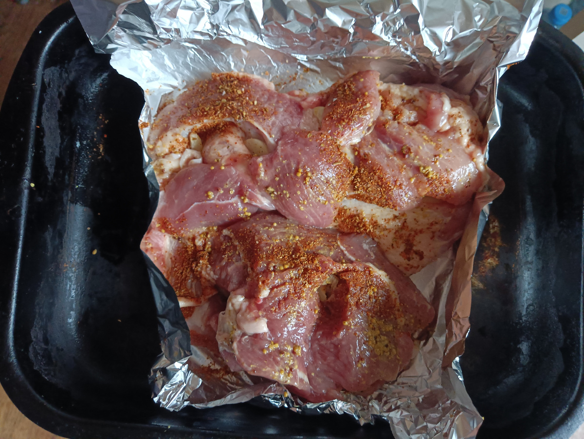 Приготовила буженину