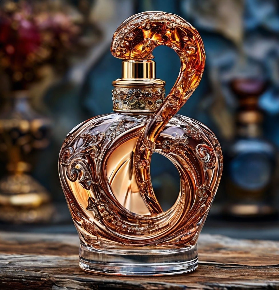 Загадочный флакон со знаком вопроса по версии ИИ Шедеврум