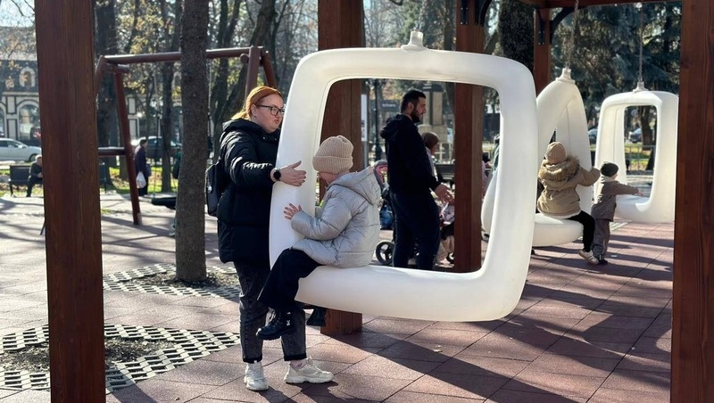    Детская площадка в Пятигорске Фото: администрация Пятигорска