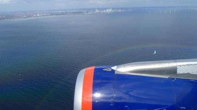 В небе над Копенгагеном. Фото автора