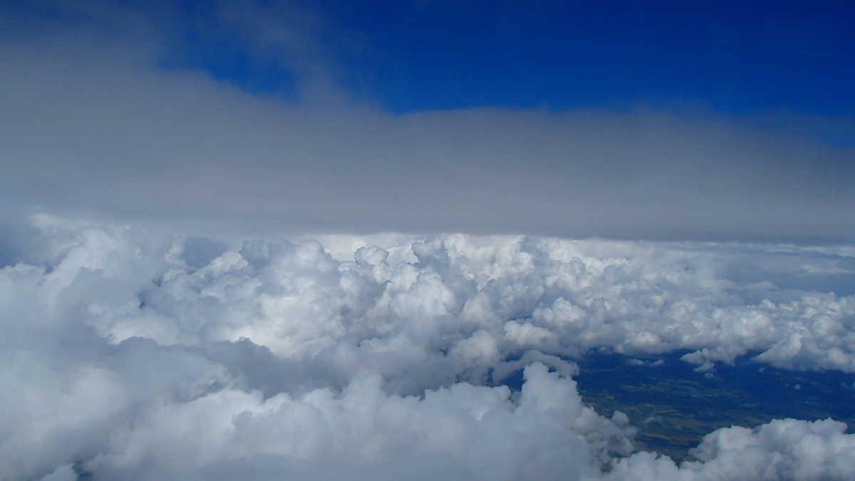 В небе над Копенгагеном. Фото автора