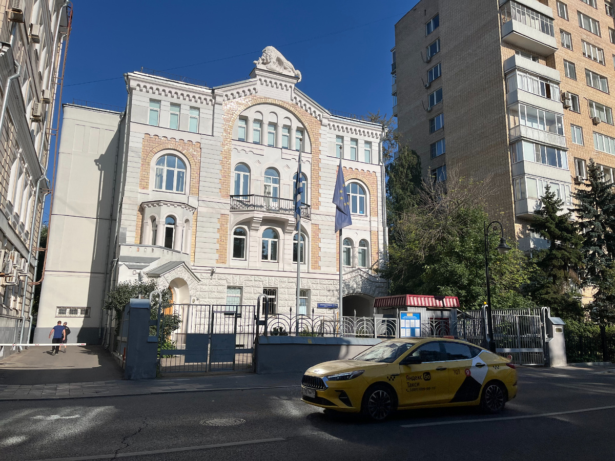 Посольство Греции в Москве. Фото моё.