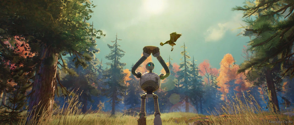 кадр из к/ф "Дикий робот"