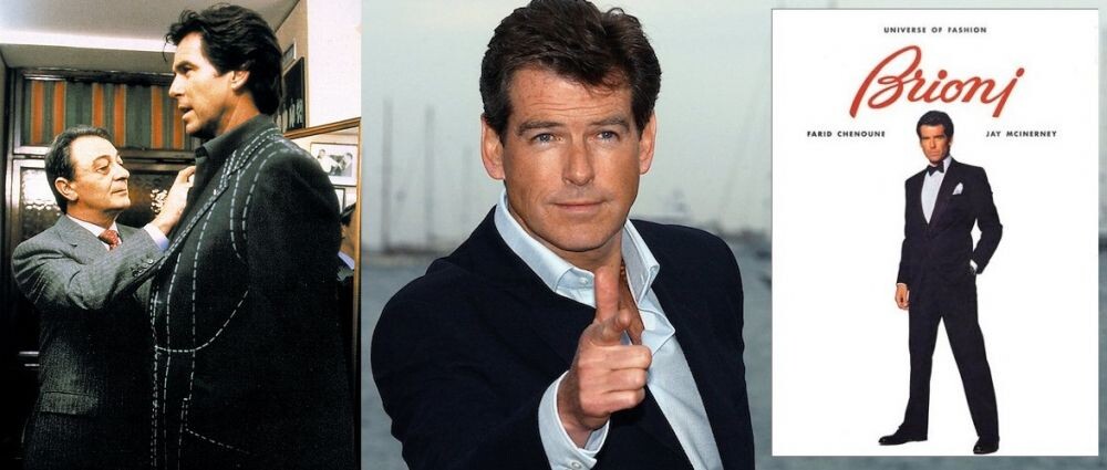 Пирс Броснан и Дениэл Крейг в Brioni