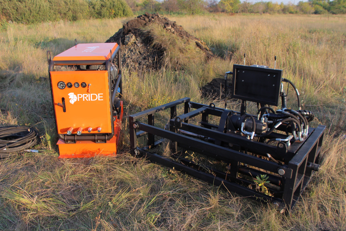 Буровая установка ПУ-40 для горизонтально направленного бурения