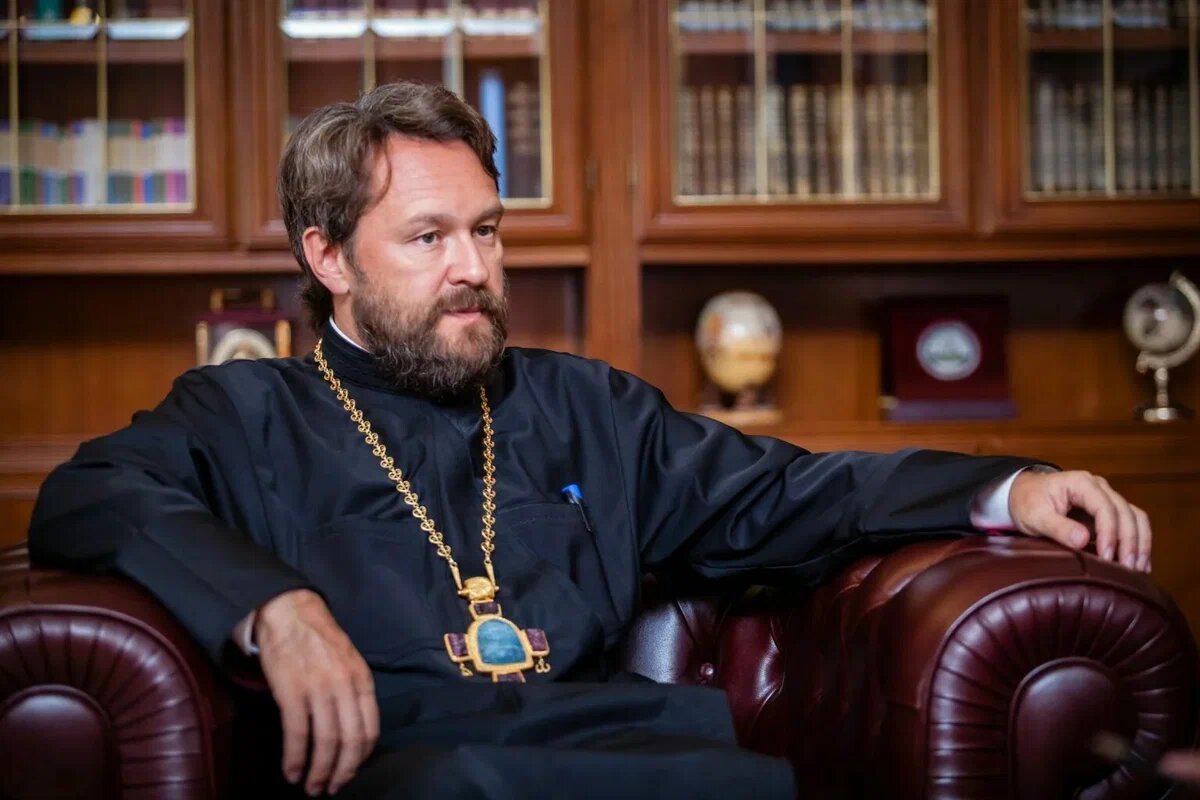 Митрополит Волоколамский, доктор богословия и автор многих духовных трудов Иларион (Алфеев). Источник: https://vologda-mitropolia.ru/news/mitropolit-volokolamskij-ilarion-glavnaja-obshhecerkovnaja-zadacha-ukrepljat-nashe-edinstvo/