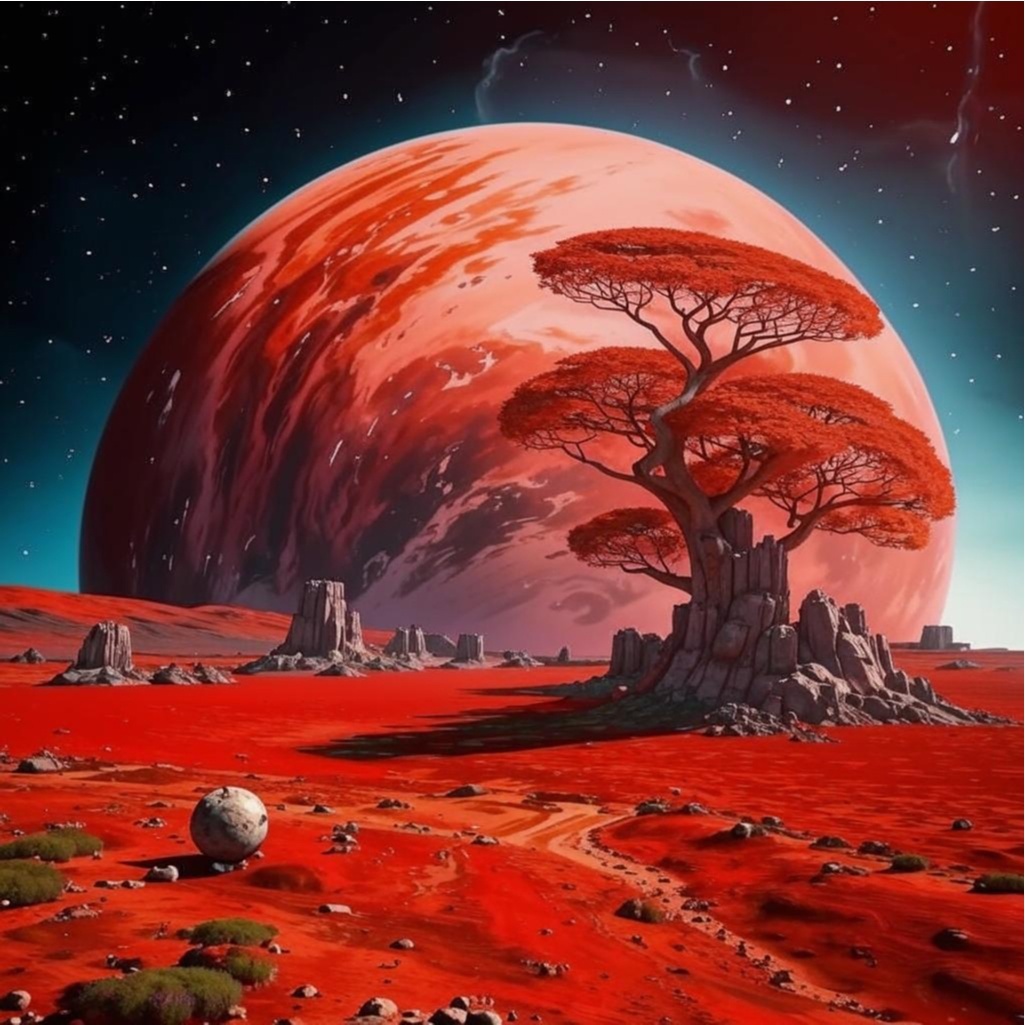 Нейросеть нарисовала Марс?