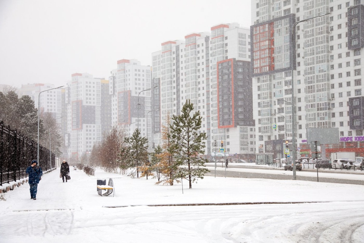    В Югру идут сильные морозы со снегом