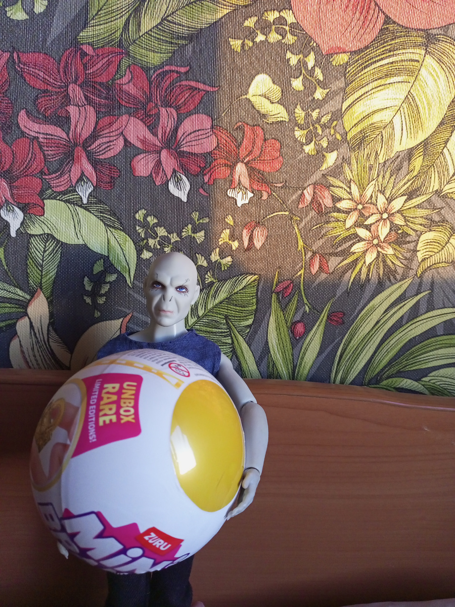 Морти и шарик Zuru. 