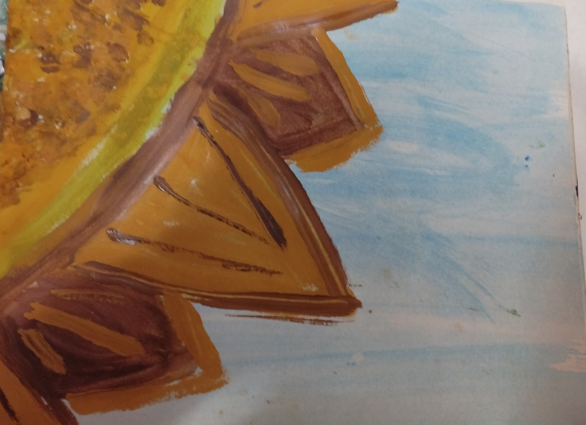 Подсолнух для подсолнушков.