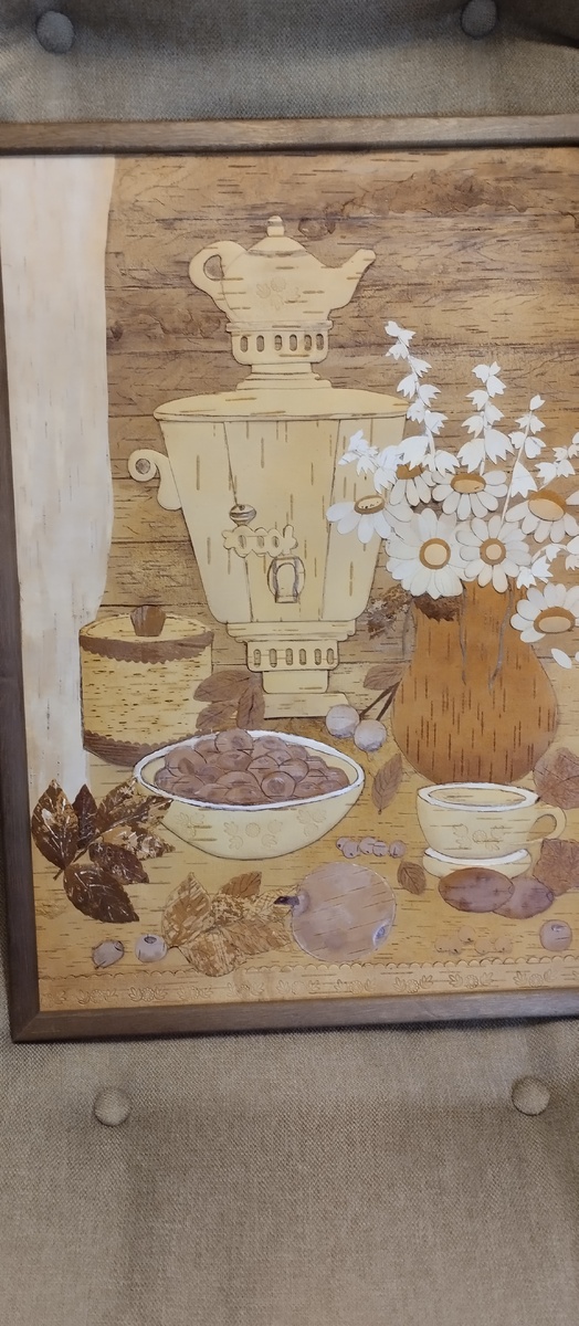 Картина из бересты