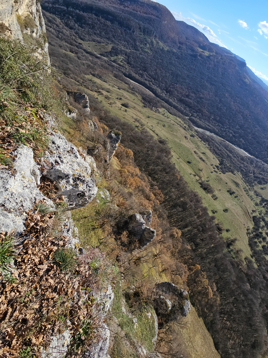 Вид с вершины Кизинки