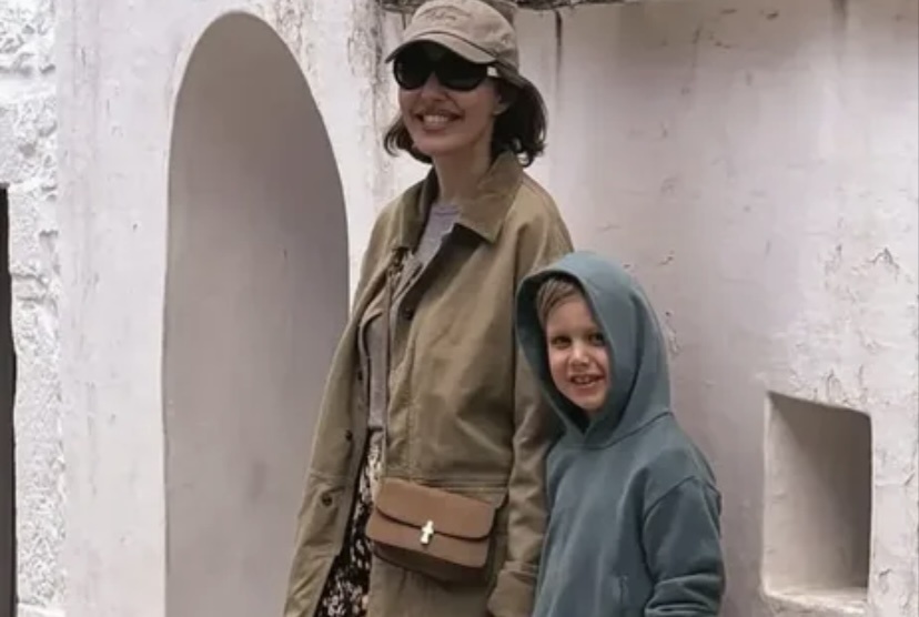 Фото: Ксения Собчакс сыном Платон