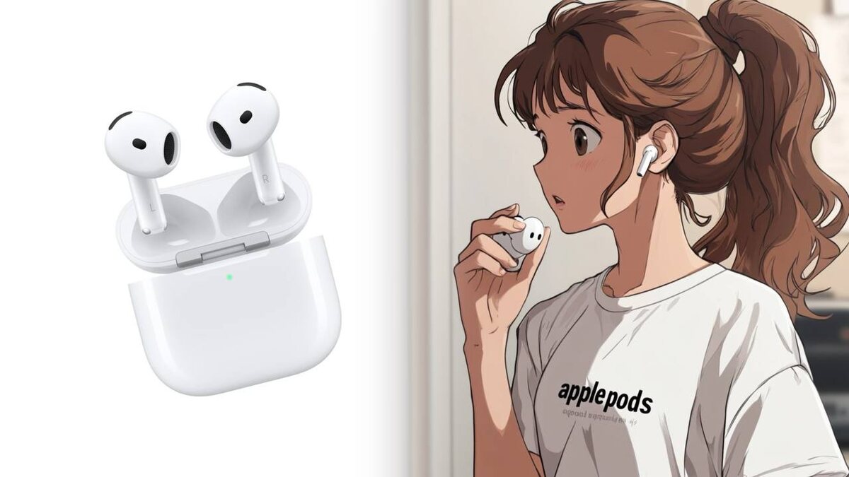 наушники apple airpods 4