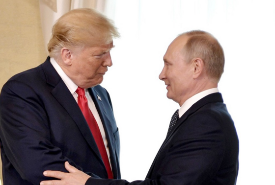    Дональд Трамп и Владимир Путин