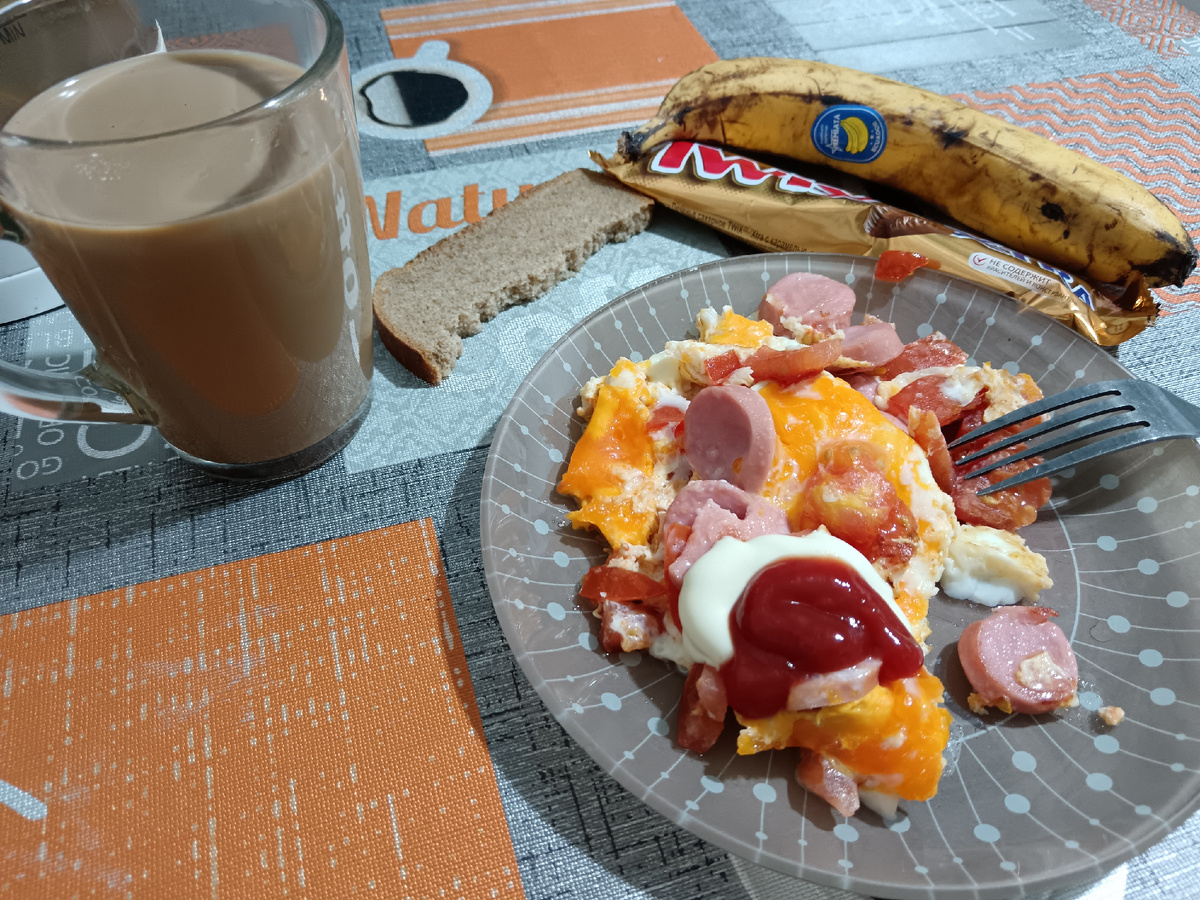 Завтрак, 8.00