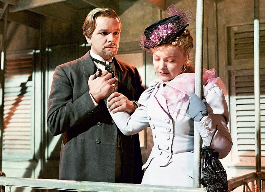 кадр из фильма «Попрыгунья» 1955 года, режиссёр Самсон Самсонов