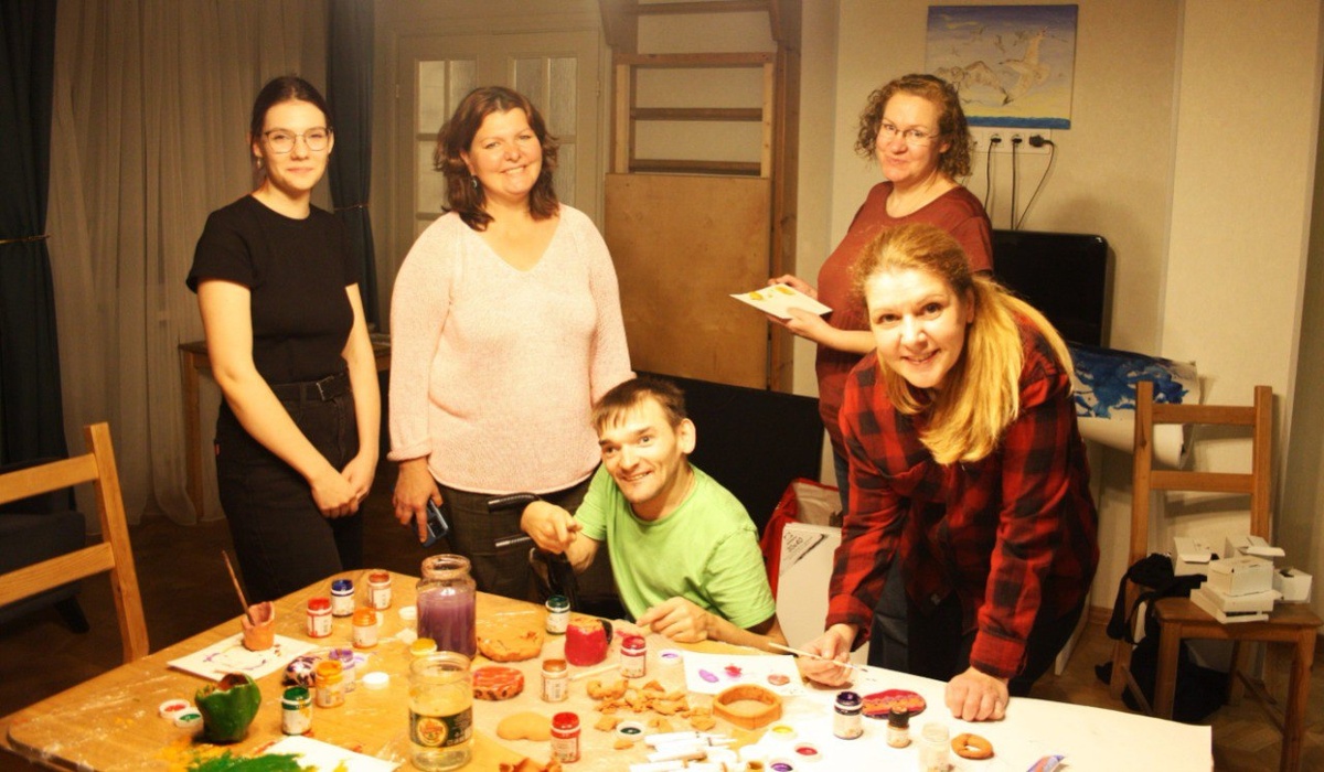 Социальный проект "Квартира Художников", фото сделано Дашей Дементьевой.