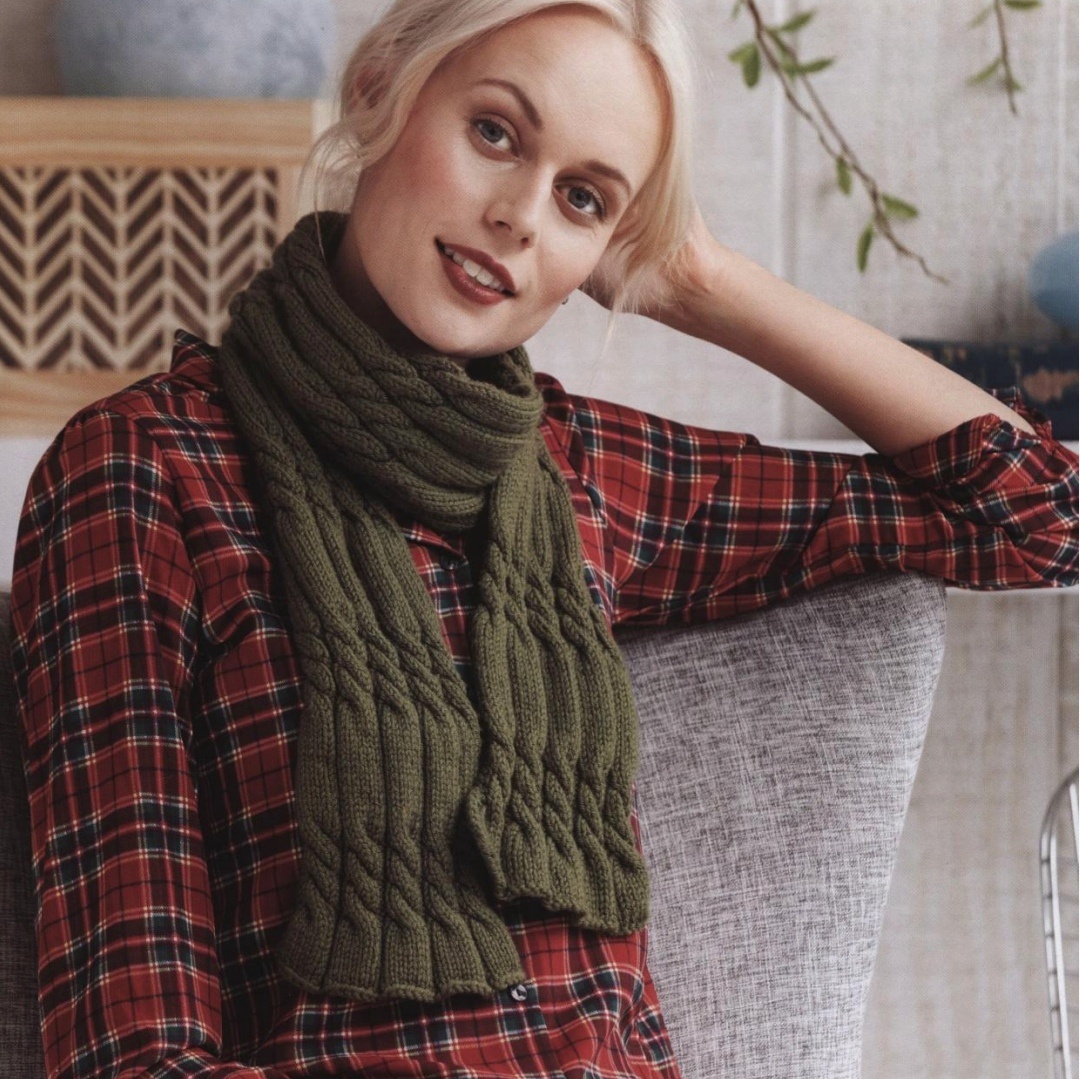 Шарфы - это самое простое и быстрое.