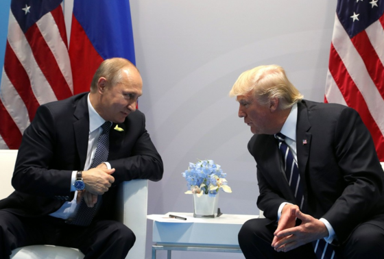    Владимир Путин и Дональд Трамп
