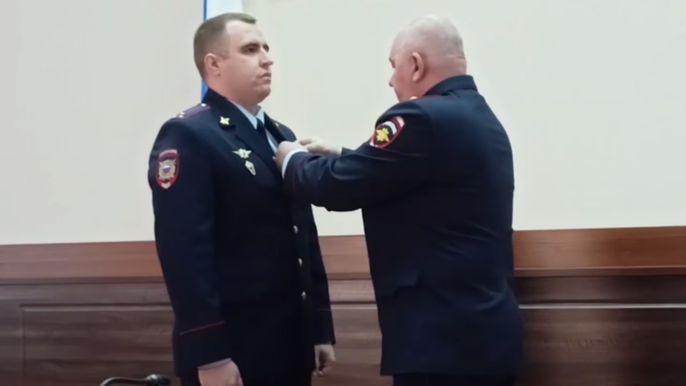    Полицейский из Бугуруслана награжден медалью МВД России «За смелость во имя спасения» Кристина Просвиркина