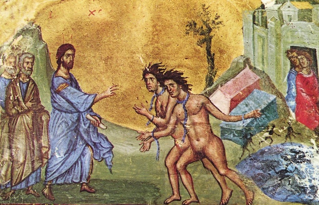  Исцеление гадаринского бесноватого