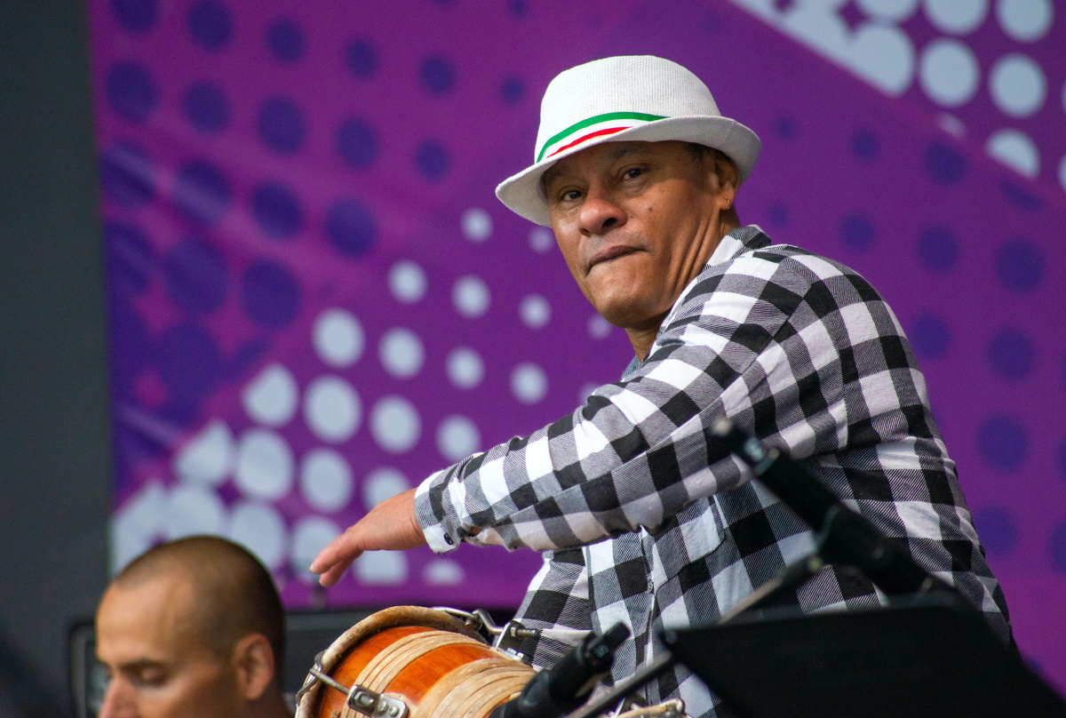 Jose Che El Rumbero (Хосе Гонсалес) на джазовом фестивале в Челябинске. Фото Дмитрия Куткина (Вечерний Челябинск)