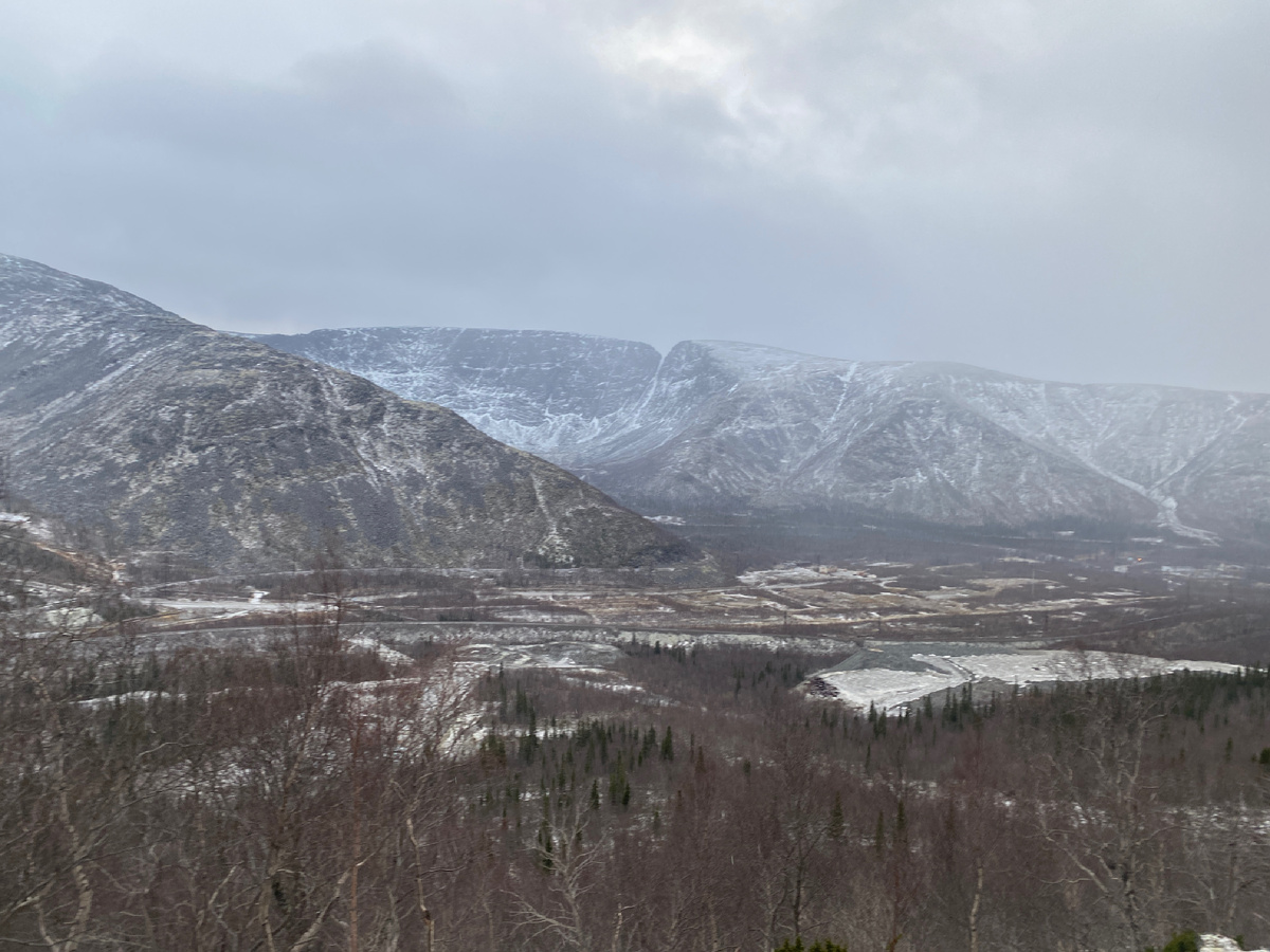 Вот так выглядели Хибины 10 ноября 2024 года