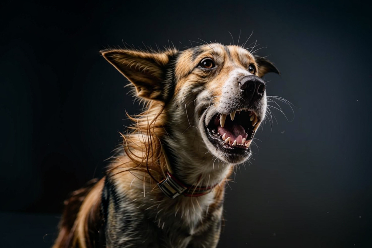 От собак девочку спас мимо проезжавший мужчина.  Фото: Изображение сгенерировано нейросетью Kandinsky 3.1