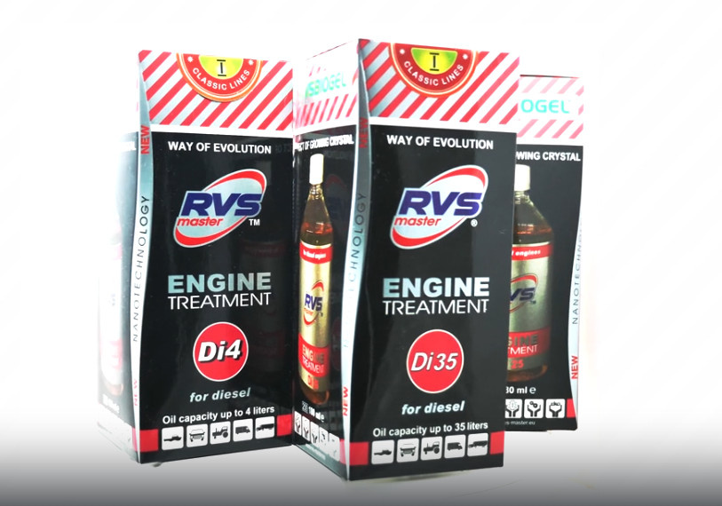 Присадки для увеличения компрессии дизельного двигателя серии Di от РВС МАСТЕР