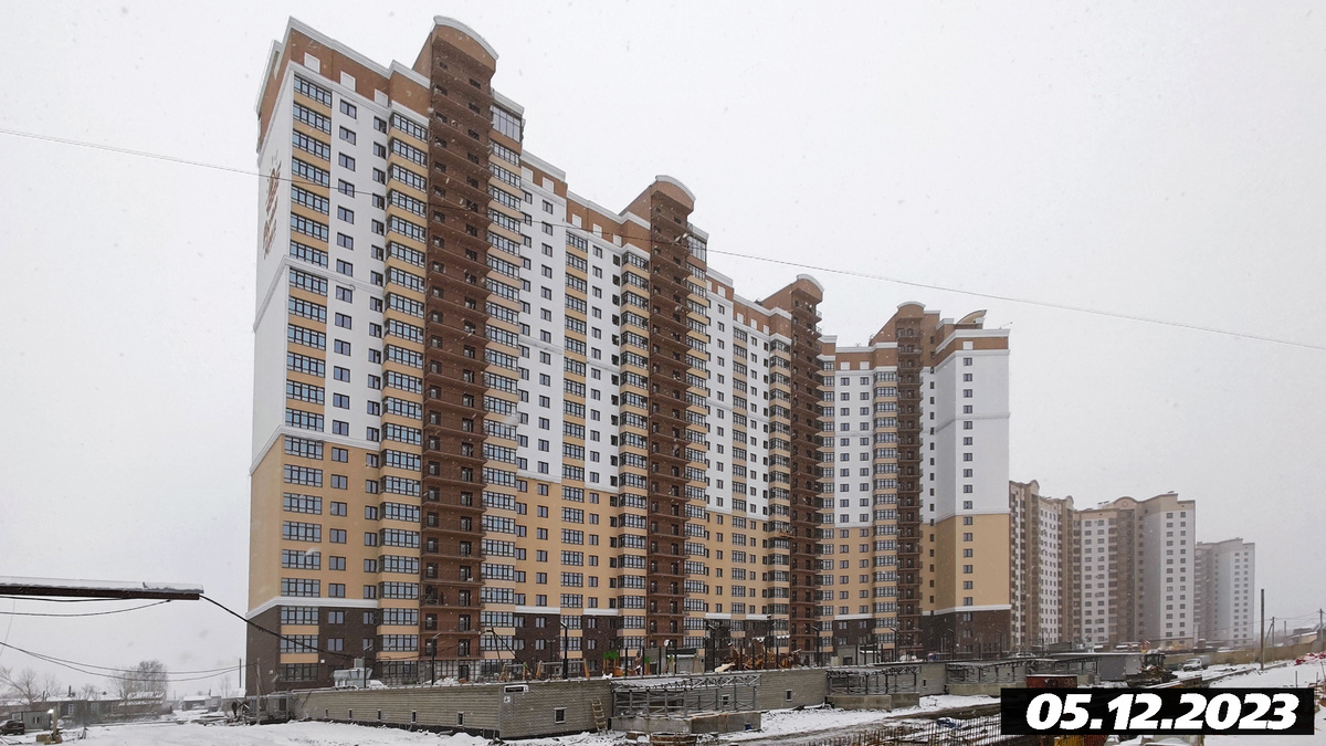 ЖК в центре Барнаула (р-н Старого Базара). Реальное фото.