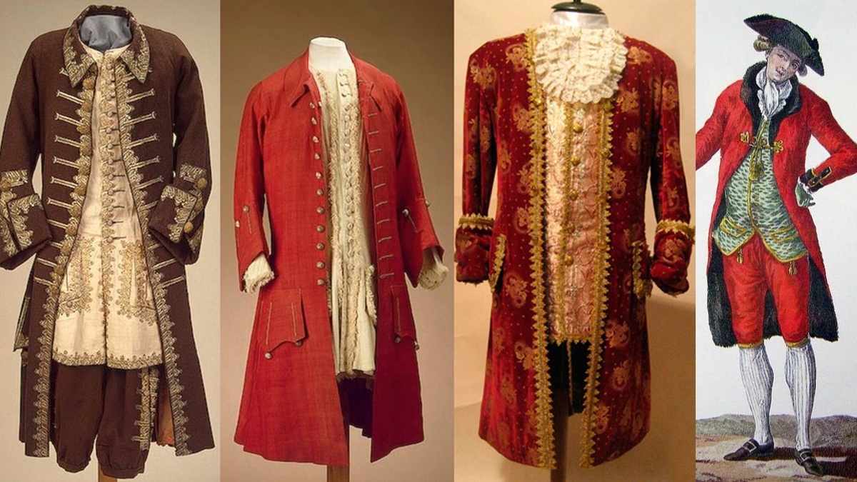 Мужской костюм при Петре I. Фото взято с Яндекс картинок.