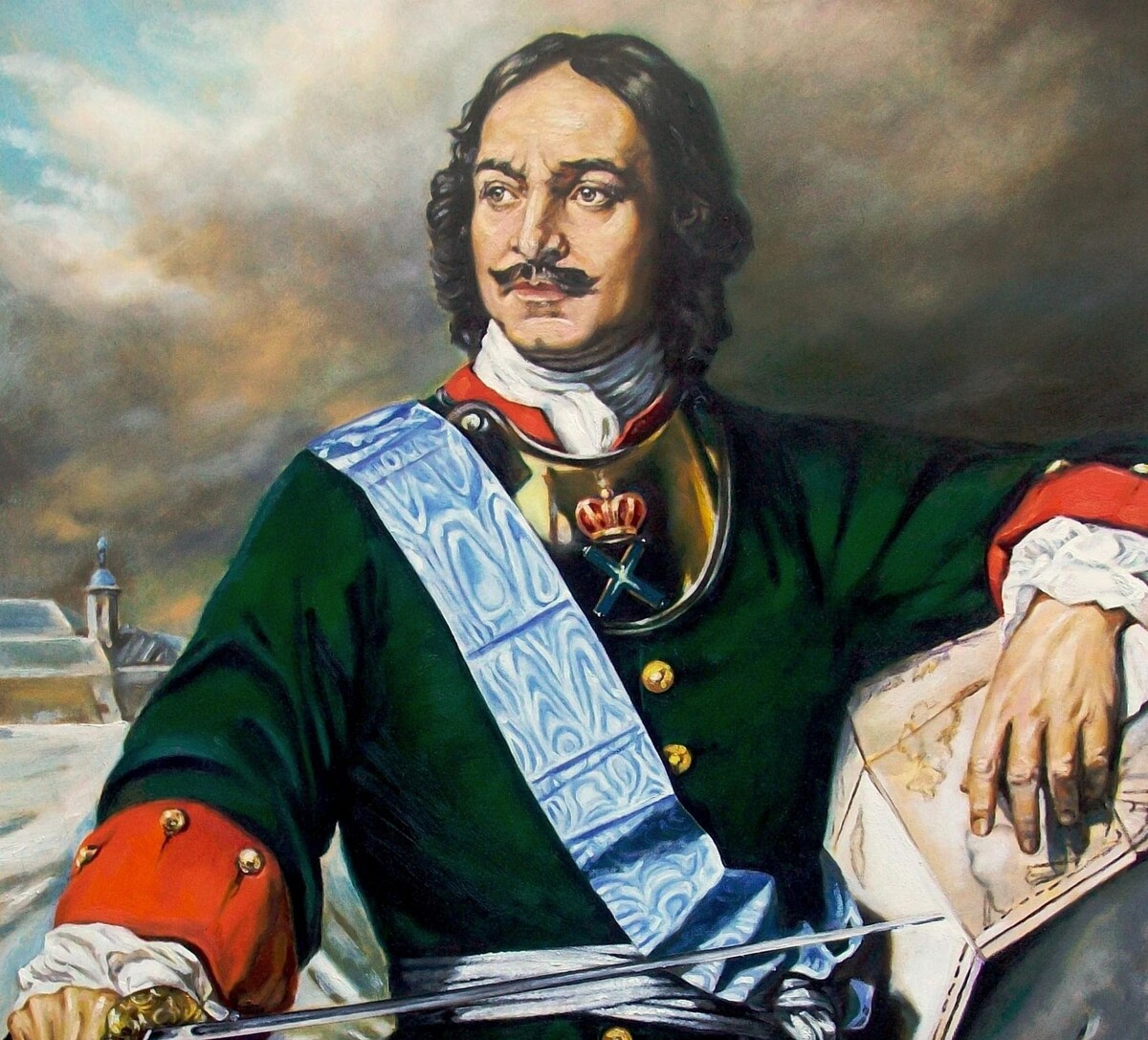Петр I Великий первый император Всероссийский 1682-1725гг.Из свободных источников интернета