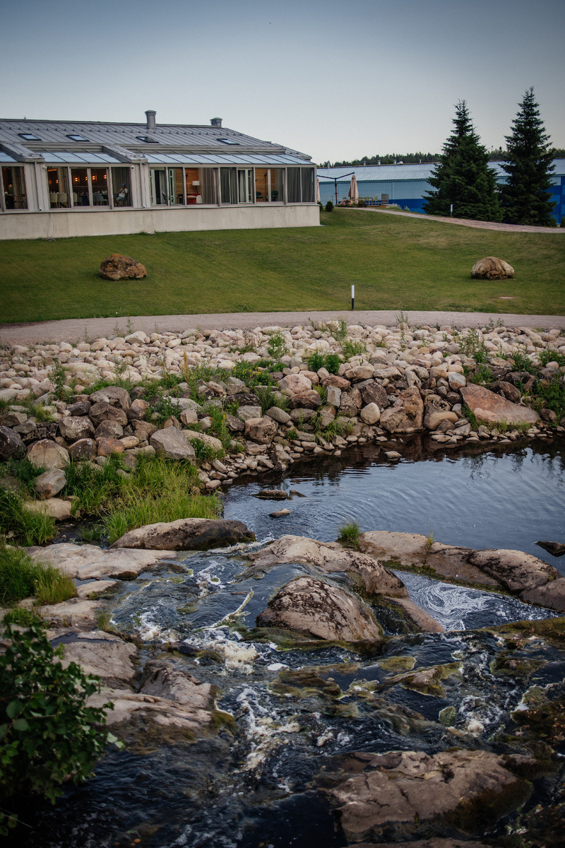 Река Соскуанйоки и водопад Соскуа