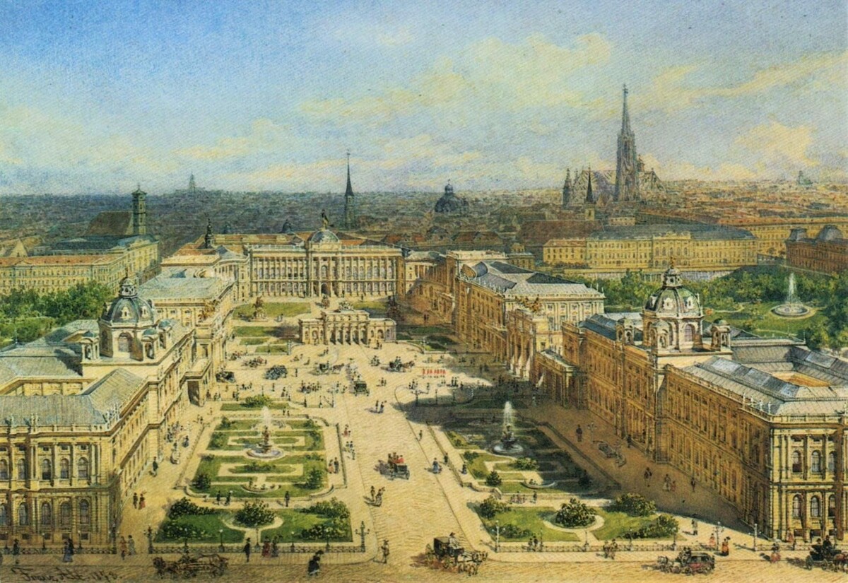  Вена в середине 18 века