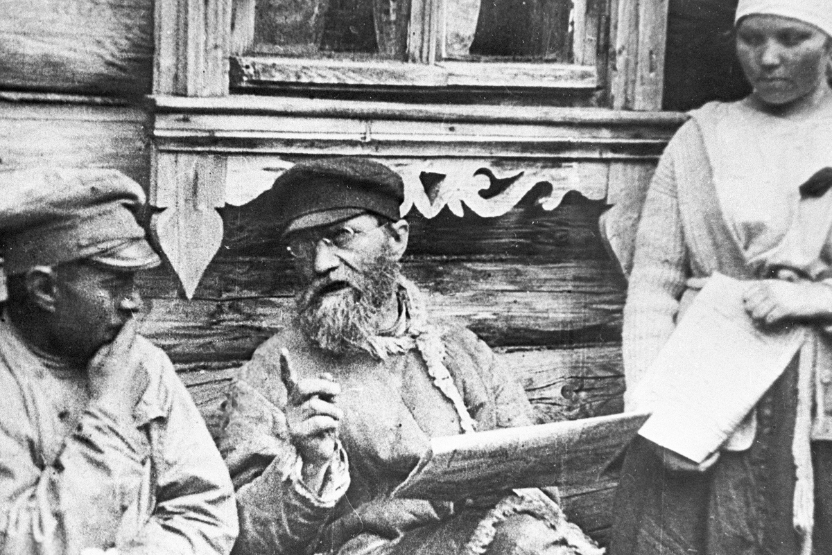 Крестьянин-большевик. Фото из открытых источников.