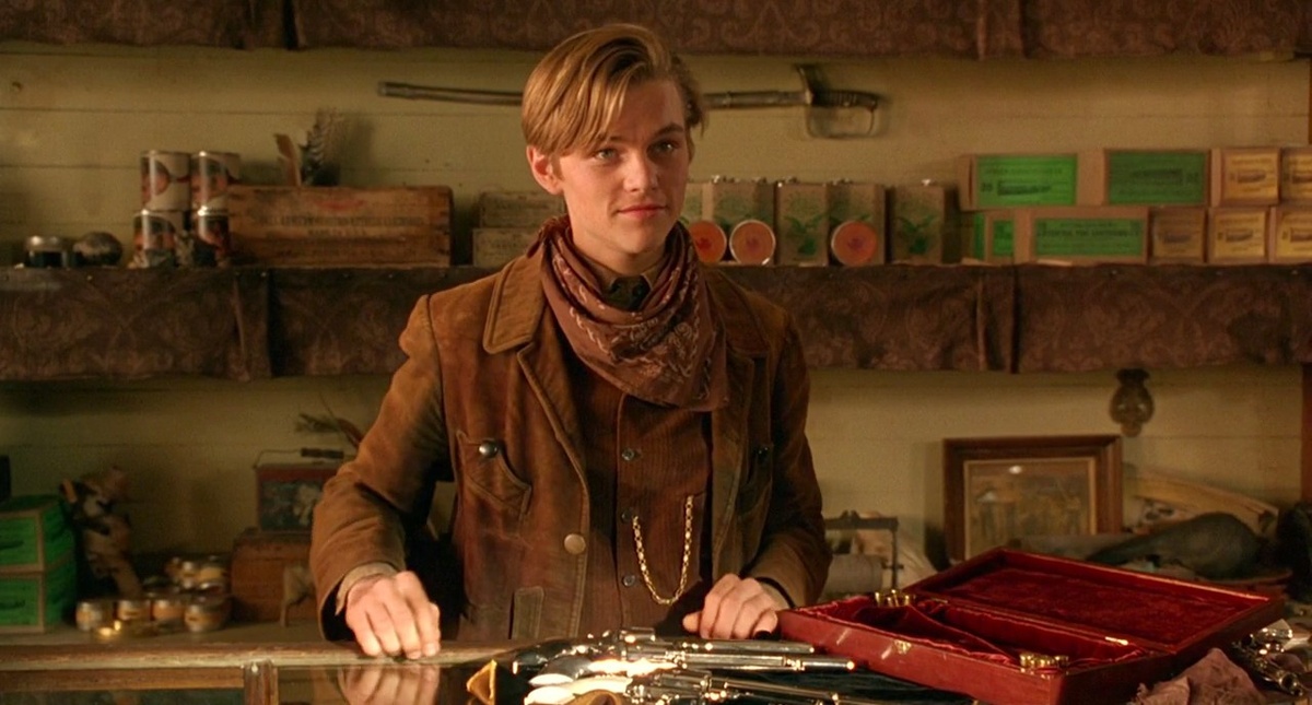 Леонардо Ди Каприо в фильме "Быстрый и мёртвый". Все иллюстрации - Яндекс-Картинки