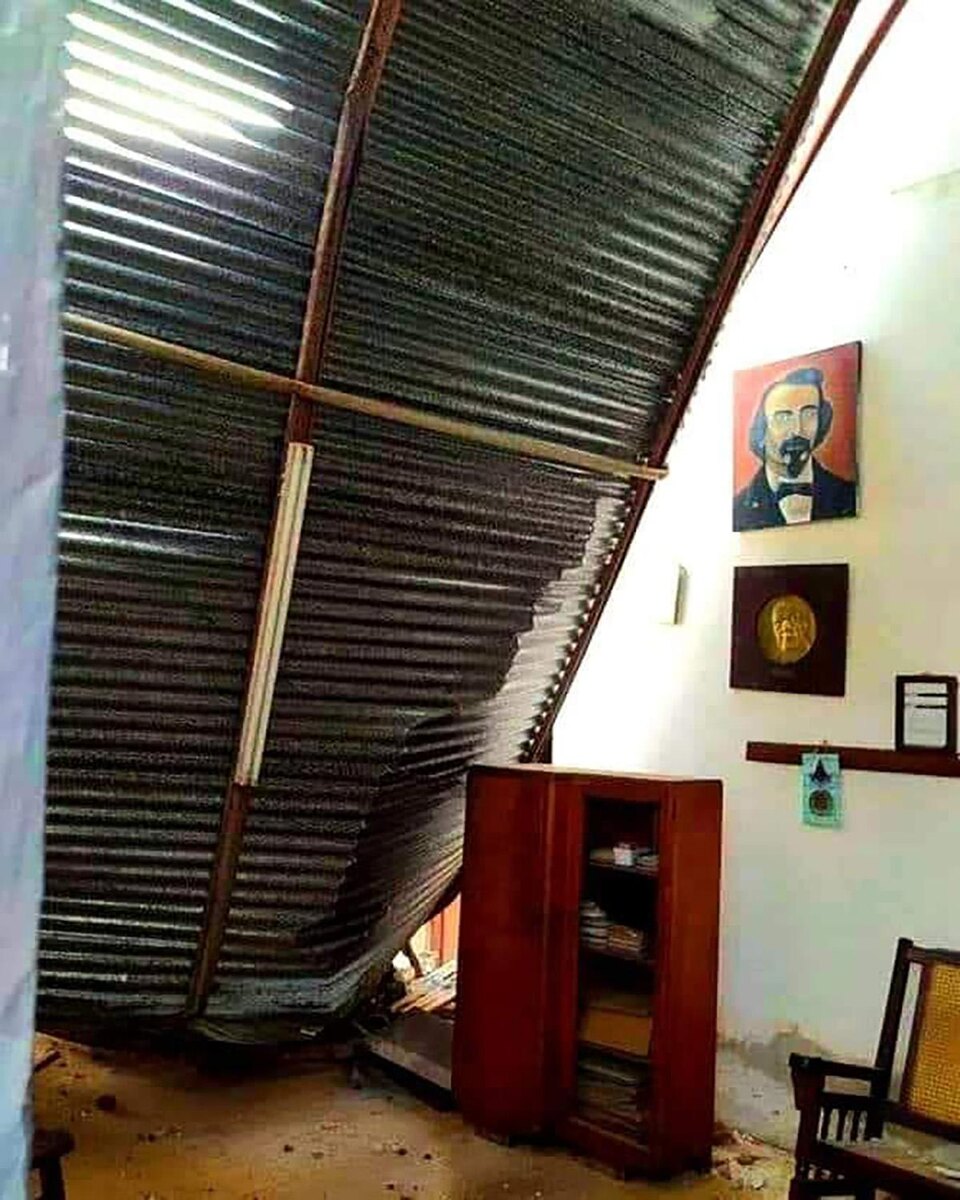 periodistaCuscoTarradell / Facebook (входит в корпорацию Meta, признана экстремистской и запрещена в России)📷Последствия землетрясения на Кубе 11 ноября