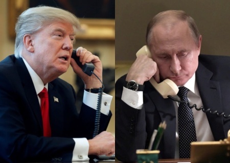    Был ли телефонный разговор Путина и Трампа?