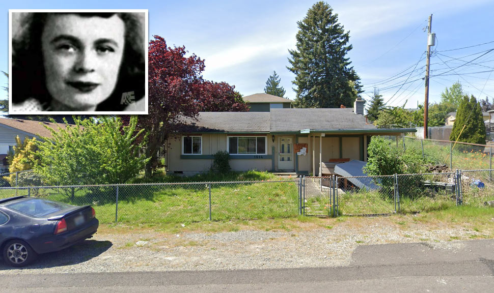 Луиза и Тед "Нельсон" переехали в этот дом на Саут Олдер Стрит в 1950 году.